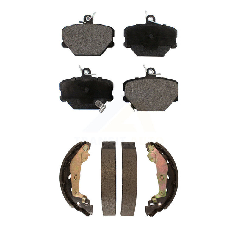 Transit Auto KFN-100026 Disc Brake Pad for 2008-2014 Smart Fortwo - Front and Rear