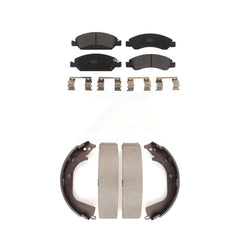 Transit Auto KFN-100031 Disc Brake Pad for 2008-2013 Chevrolet Silverado 1500, GMC Sierra 1500 - Front and Rear