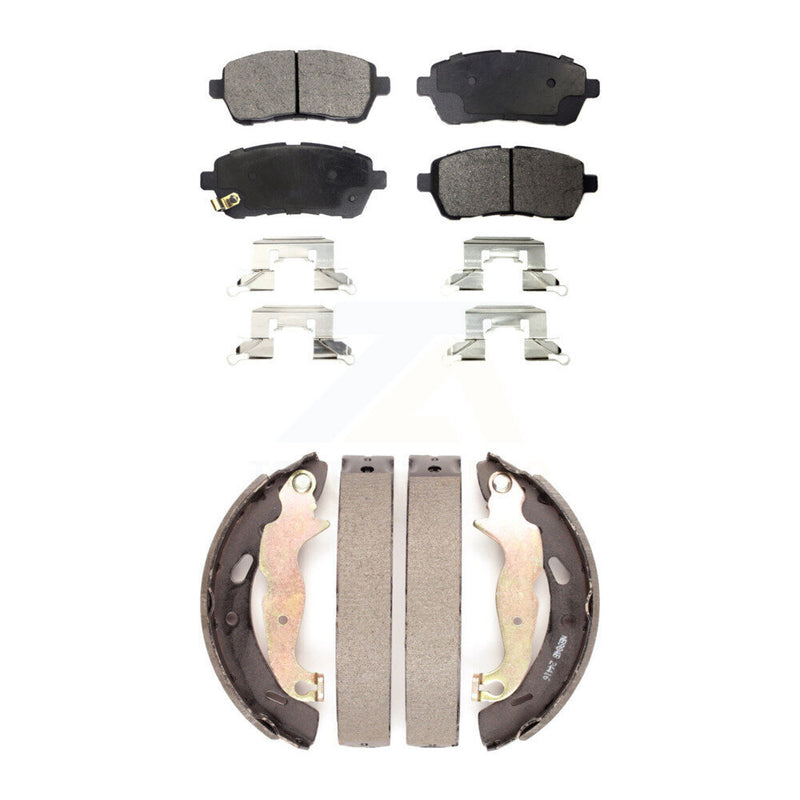 Transit Auto KFN-100033 Disc Brake Pad for 2011-2019 Ford Fiesta - Front and Rear