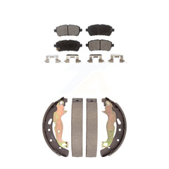 Transit Auto KFN-100034 Disc Brake Pad for 2011-2014 Mazda 2 - Front and Rear