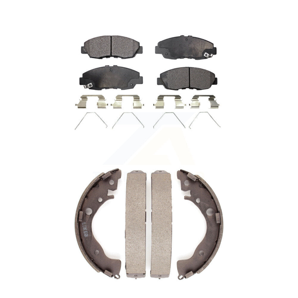 Transit Auto KFN-100042 Disc Brake Pad for 2012-2015 Honda Civic - Front and Rear
