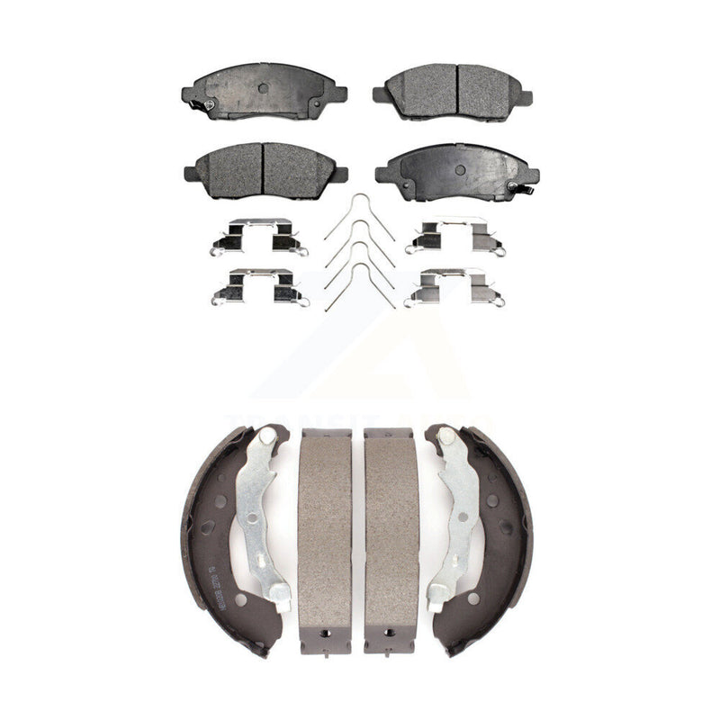 Transit Auto KFN-100043 Disc Brake Pad for 2012-2019 Nissan Micra, Nissan Versa, Nissan Versa Note - Front and Rear