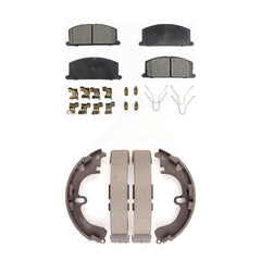 Transit Auto KFN-100046 Disc Brake Pad for 1985-1992 Toyota Corolla, Geo Prizm, Chevrolet Nova - Front and Rear