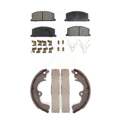 Transit Auto KFN-100047 Disc Brake Pad for 1991-1999 Toyota Paseo, Toyota Tercel - Front and Rear