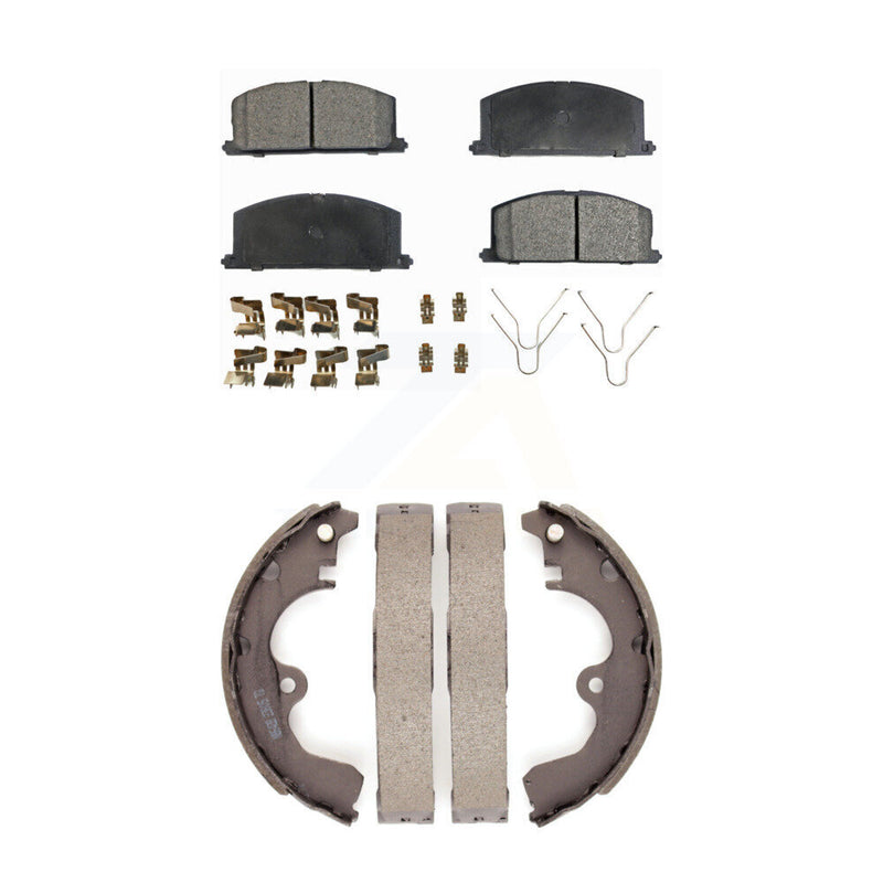 Transit Auto KFN-100047 Disc Brake Pad for 1991-1999 Toyota Paseo, Toyota Tercel - Front and Rear