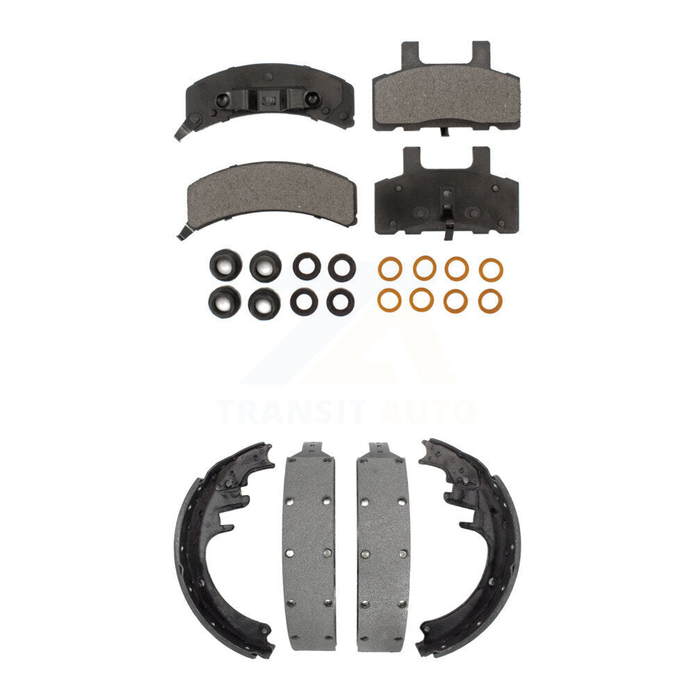 Transit Auto KFN-100052 Disc Brake Pad for 1995-1999 Chevrolet K1500 Suburban - Front and Rear