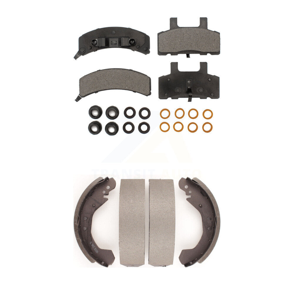 Transit Auto KFN-100056 Disc Brake Pad for 1988-1999 GMC Yukon, Chevrolet Tahoe and More - Front and Rear