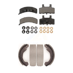 Transit Auto KFN-100056 Disc Brake Pad for 1988-1999 GMC Yukon, Chevrolet Tahoe and More - Front and Rear
