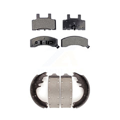 Transit Auto KFN-100058 Disc Brake Pad for 1988-2002 Chevrolet K3500, Chevrolet Express 3500 and More - Front and Rear