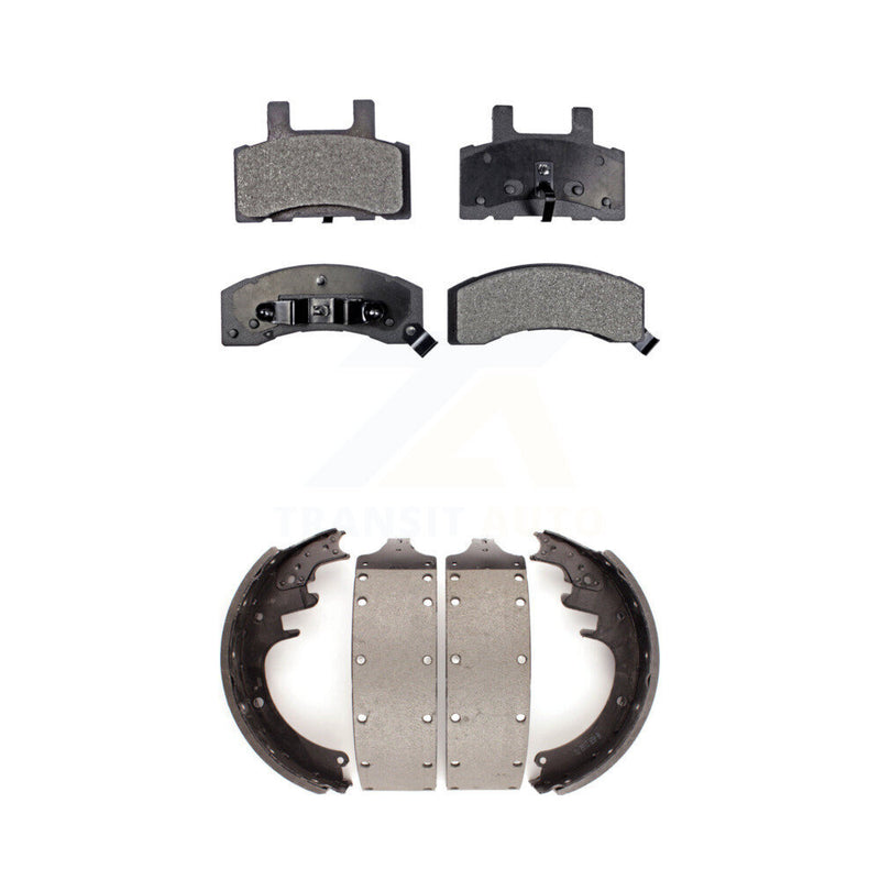 Transit Auto KFN-100058 Disc Brake Pad for 1988-2002 Chevrolet K3500, Chevrolet Express 3500 and More - Front and Rear