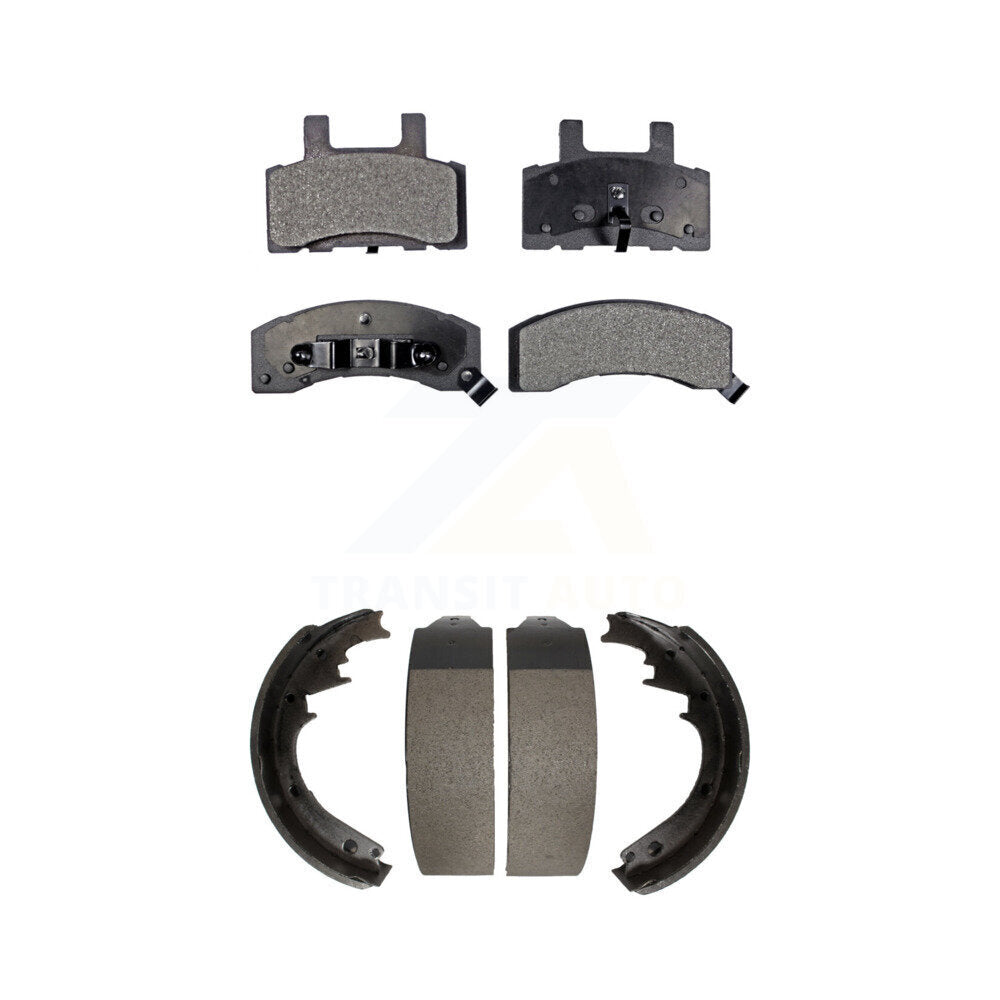 Transit Auto KFN-100059 Disc Brake Pad for 1994-1999 Chevrolet K1500 Suburban, Chevrolet Tahoe and More - Front and Rear