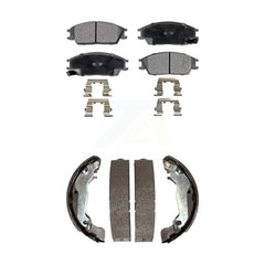 Transit Auto KFN-100063 Disc Brake Pad for 2003-2005 Hyundai Accent - Front and Rear