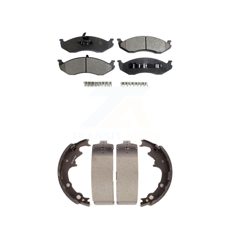 Transit Auto KFN-100074 Disc Brake Pad for 1990-2000 Jeep Cherokee, Jeep Wrangler and More - Front and Rear