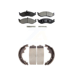 Transit Auto KFN-100075 Disc Brake Pad for 1997-2006 Jeep Cherokee, Jeep Wrangler, Jeep TJ - Front and Rear