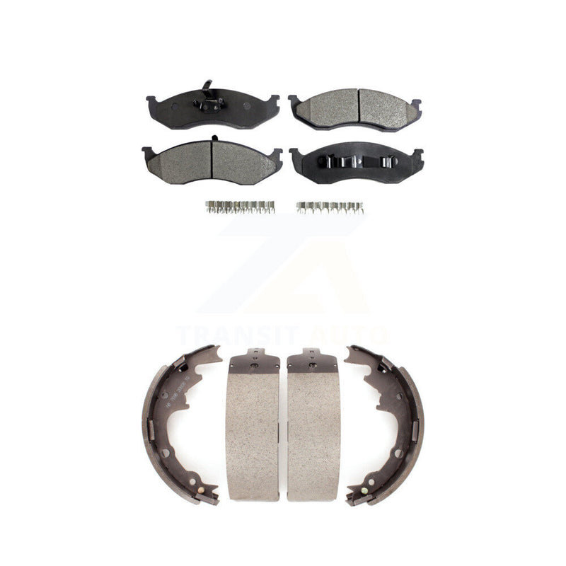 Transit Auto KFN-100075 Disc Brake Pad for 1997-2006 Jeep Cherokee, Jeep Wrangler, Jeep TJ - Front and Rear