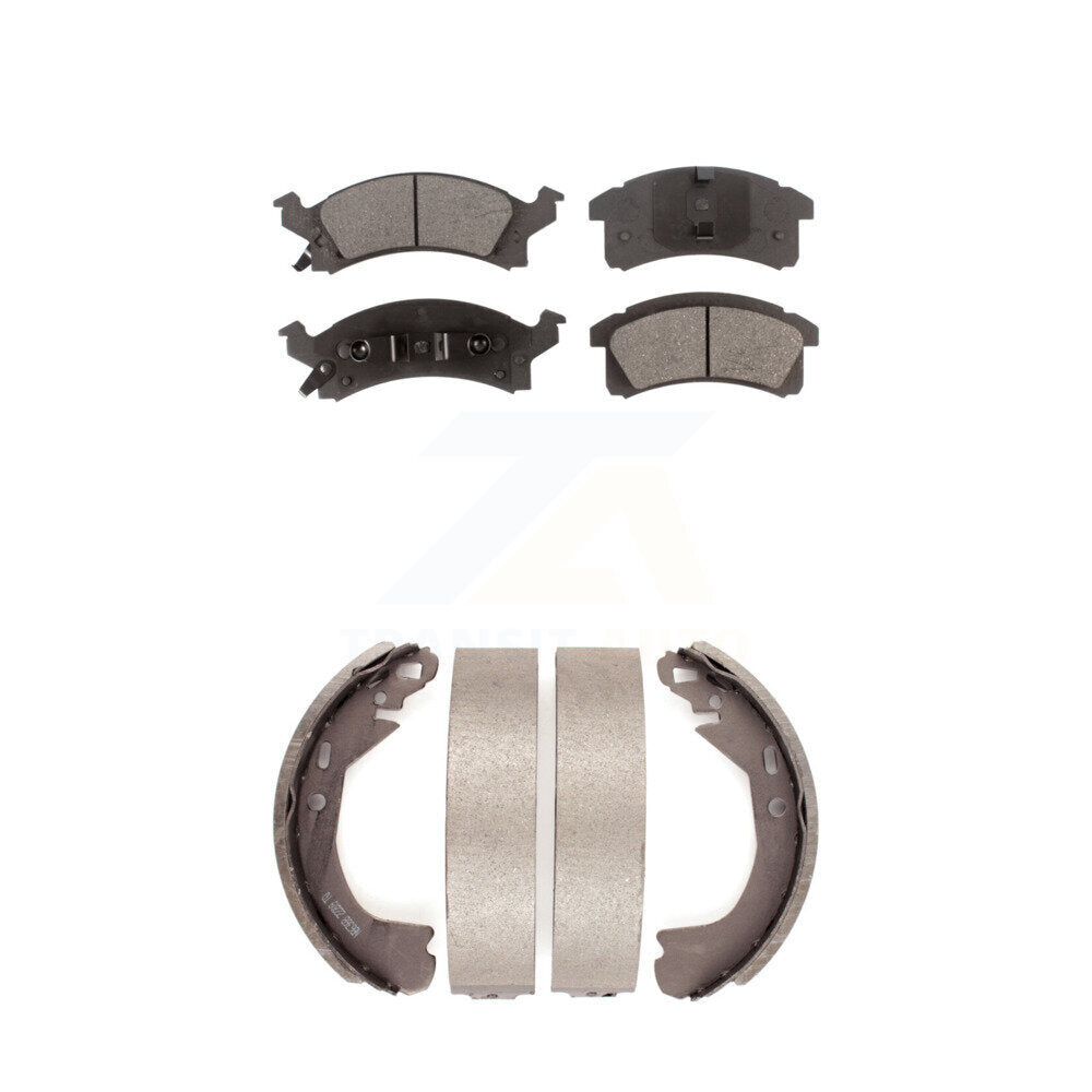 Transit Auto KFN-100080 Disc Brake Pad for 1992-2003 Chevrolet Corsica, Chevrolet Cavalier, Chevrolet Beretta - Front and Rear