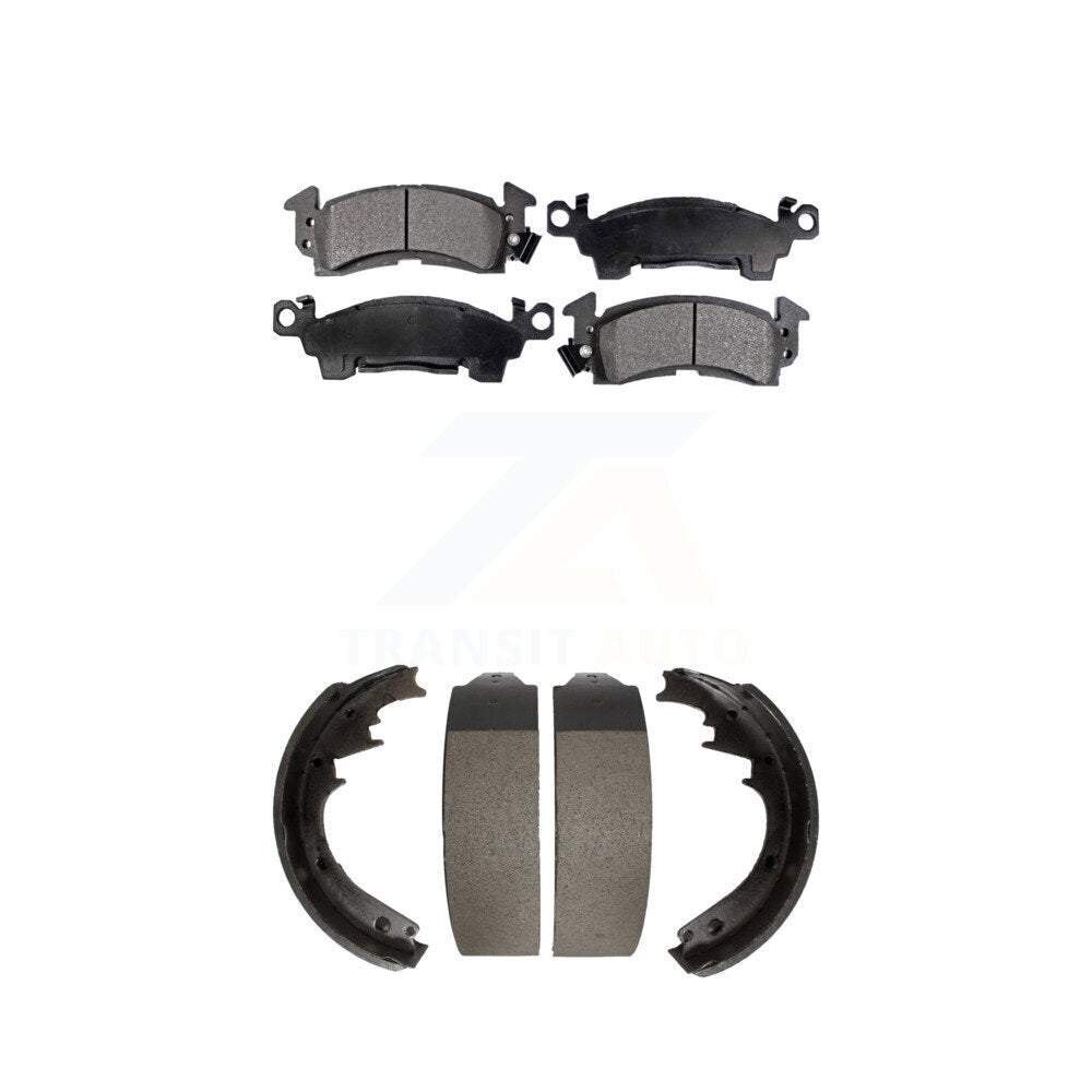 Transit Auto KFN-100086 Disc Brake Pad for 1980-1996 Cadillac Commercial Chassis, Cadillac Fleetwood and More - Front and Rear