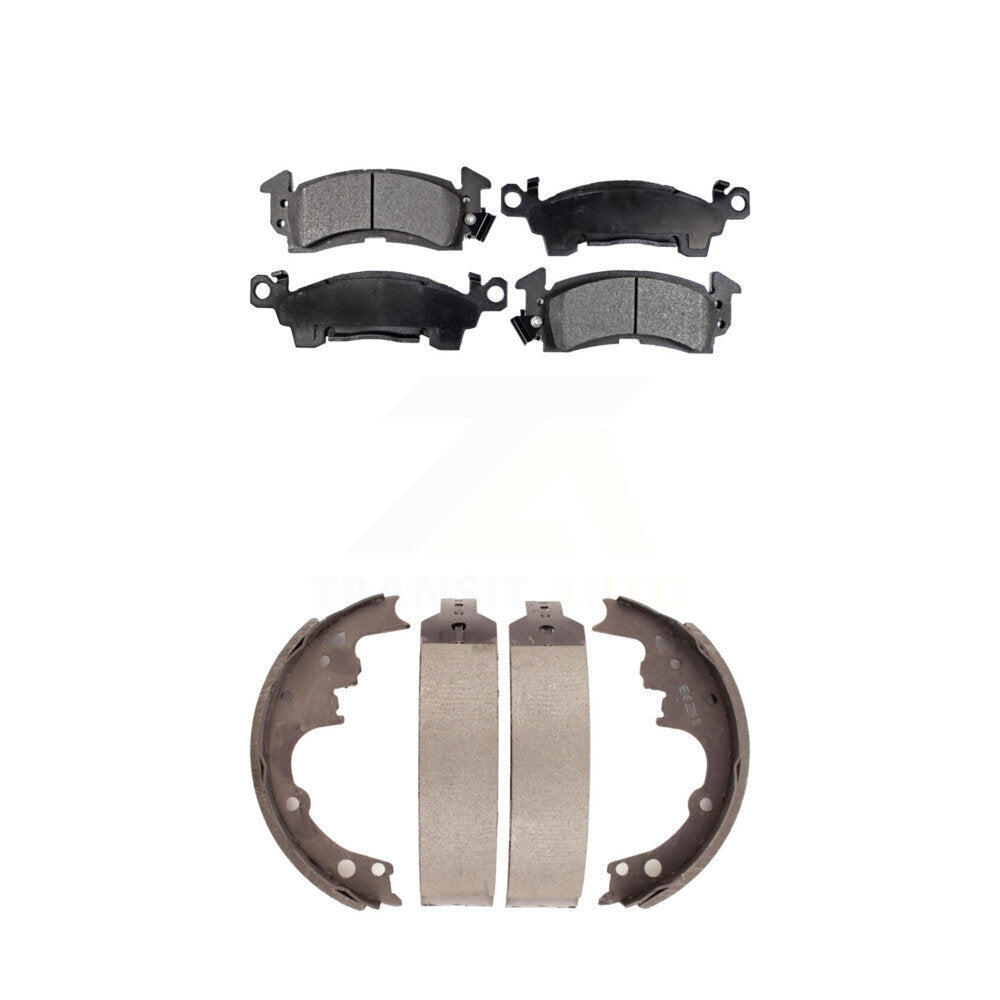 Transit Auto KFN-100087 Disc Brake Pad for 1985-2002 Chevrolet Astro, GMC Safari - Front and Rear