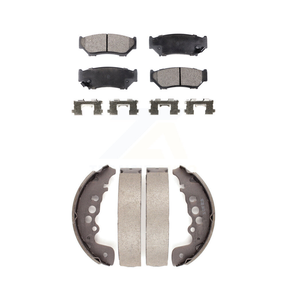 Transit Auto KFN-100092 Disc Brake Pad for 1999-2004 Chevrolet Tracker, Suzuki Vitara - Front and Rear