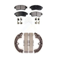 Transit Auto KFN-100095 Disc Brake Pad for 1993-1997 Geo Prizm, Toyota Corolla - Front and Rear