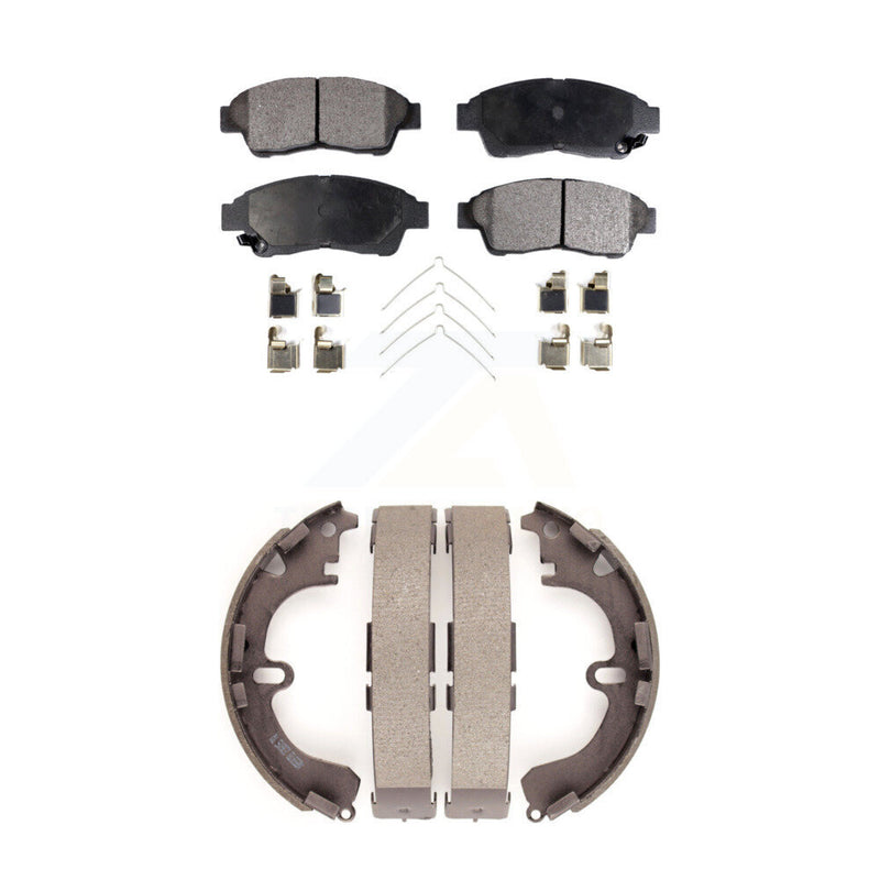 Transit Auto KFN-100095 Disc Brake Pad for 1993-1997 Geo Prizm, Toyota Corolla - Front and Rear