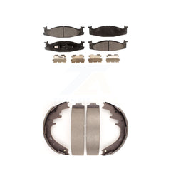 Transit Auto KFN-100101 Disc Brake Pad for 1997-2003 Ford E-150, Ford E-150 Club Wagon and More - Front and Rear
