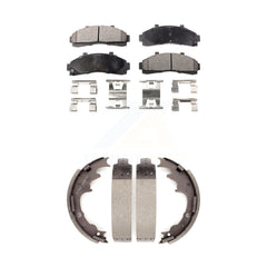Transit Auto KFN-100108 Disc Brake Pad for 1995-2002 Mazda B2300, Mazda B2500 and More - Front and Rear