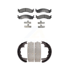 Transit Auto KFN-100112 Disc Brake Pad for 1995-2006 Ford E-350 Super Duty, Ford E-250 and More - Front and Rear