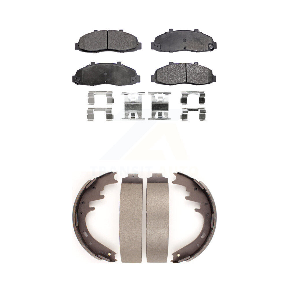 Transit Auto KFN-100115 Disc Brake Pad for 1997-2001 Ford F-150 - Front and Rear