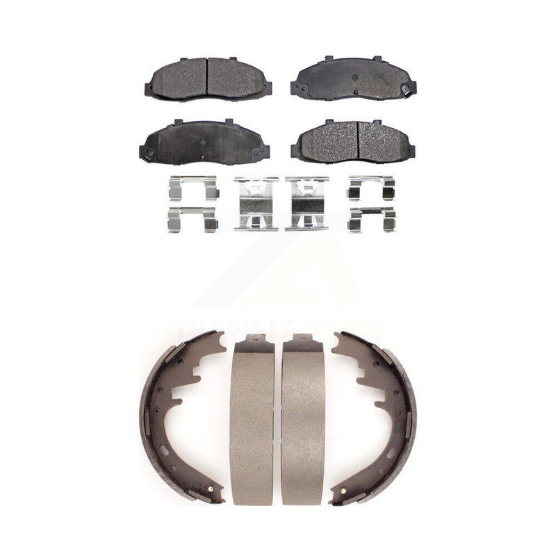 Transit Auto KFN-100115 Disc Brake Pad for 1997-2001 Ford F-150 - Front and Rear