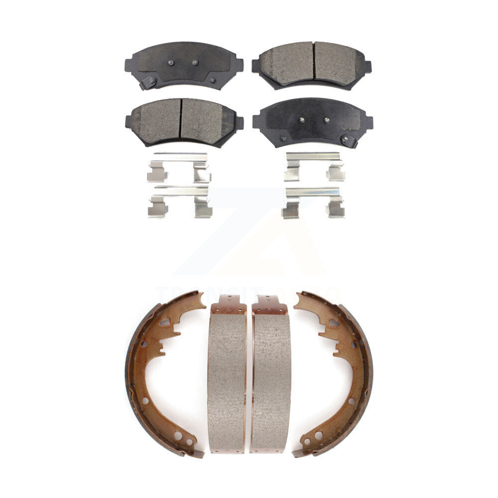 Transit Auto KFN-100117 Disc Brake Pad for 1997-1999 Cadillac DeVille - Front and Rear