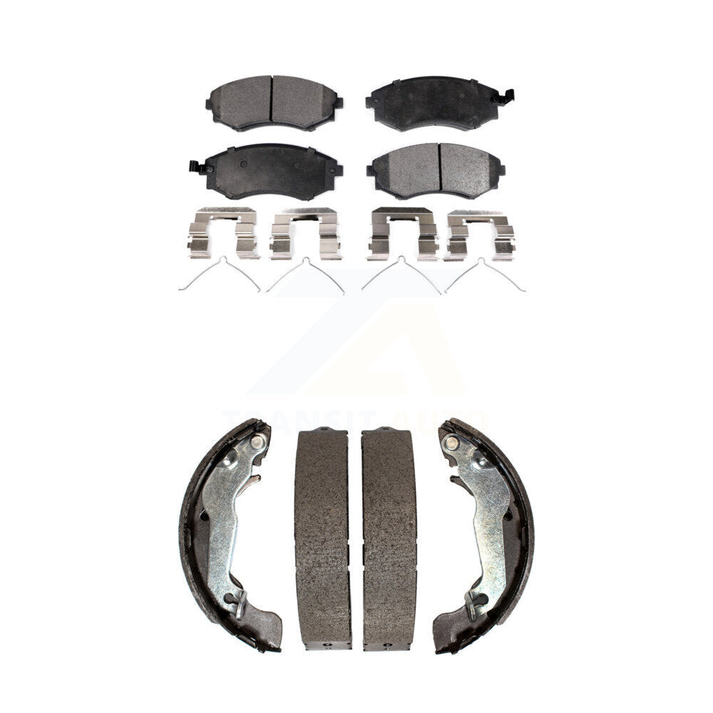 Transit Auto KFN-100120 Disc Brake Pad for 1992-2006 Hyundai Elantra, Hyundai Tiburon - Front and Rear
