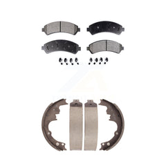 Transit Auto KFN-100126 Disc Brake Pad for 1997-2003 Chevrolet S10, Chevrolet Blazer, GMC Jimmy - Front and Rear