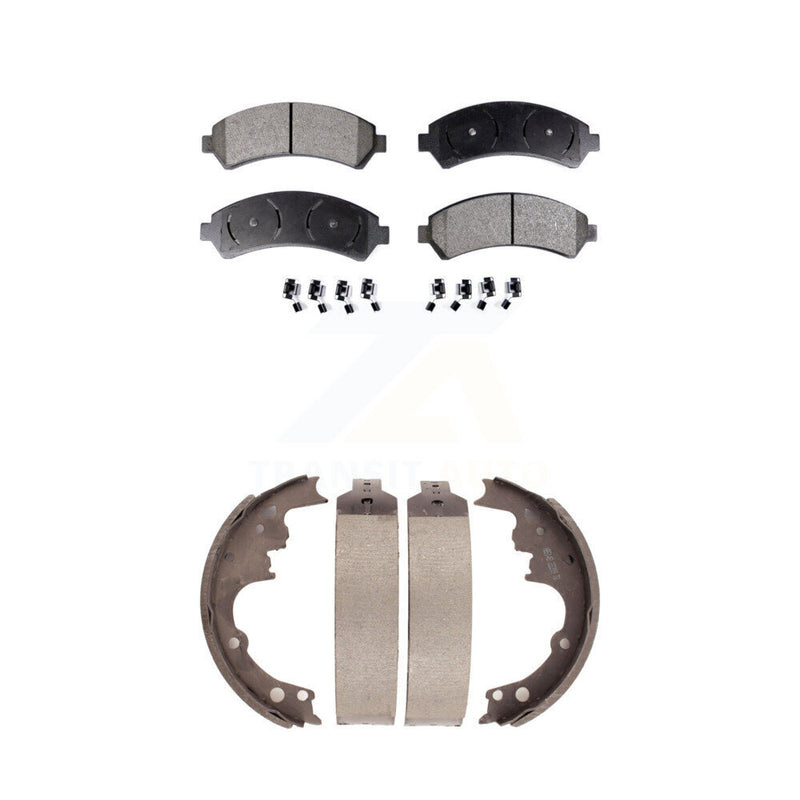 Transit Auto KFN-100126 Disc Brake Pad for 1997-2003 Chevrolet S10, Chevrolet Blazer, GMC Jimmy - Front and Rear