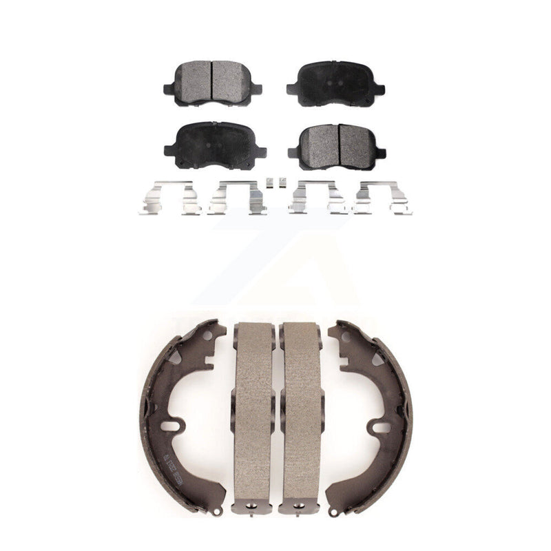 Transit Auto KFN-100128 Disc Brake Pad for 1999-2002 Toyota Corolla - Front and Rear