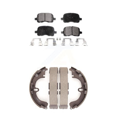 Transit Auto KFN-100129 Disc Brake Pad for 1998-2002 Chevrolet Prizm, Toyota Corolla - Front and Rear