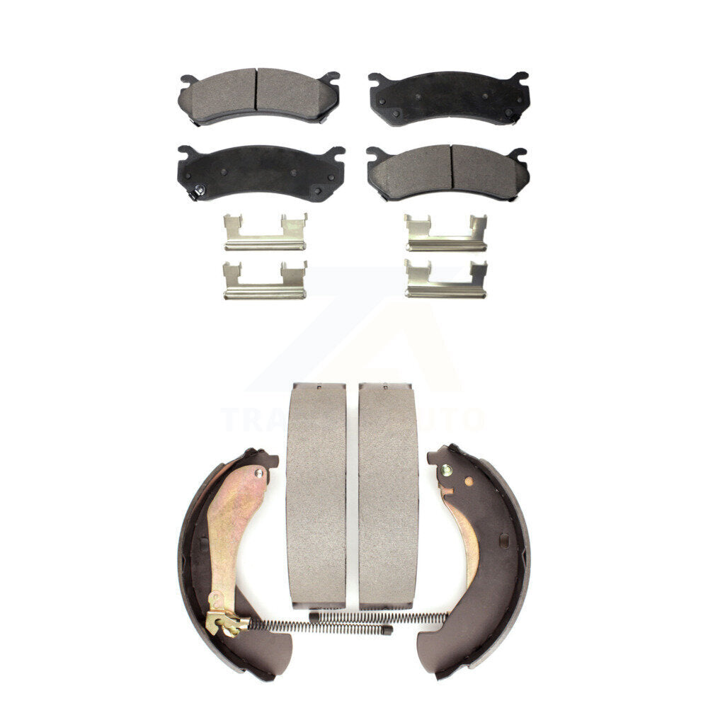 Transit Auto KFN-100133 Disc Brake Pad for 2005-2007 Chevrolet Silverado 1500 Classic, GMC Sierra 1500 Classic and More - Front and Rear