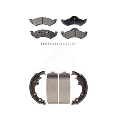 Transit Auto KFN-100142 Disc Brake Pad for 2000-2002 Dodge Dakota - Front and Rear