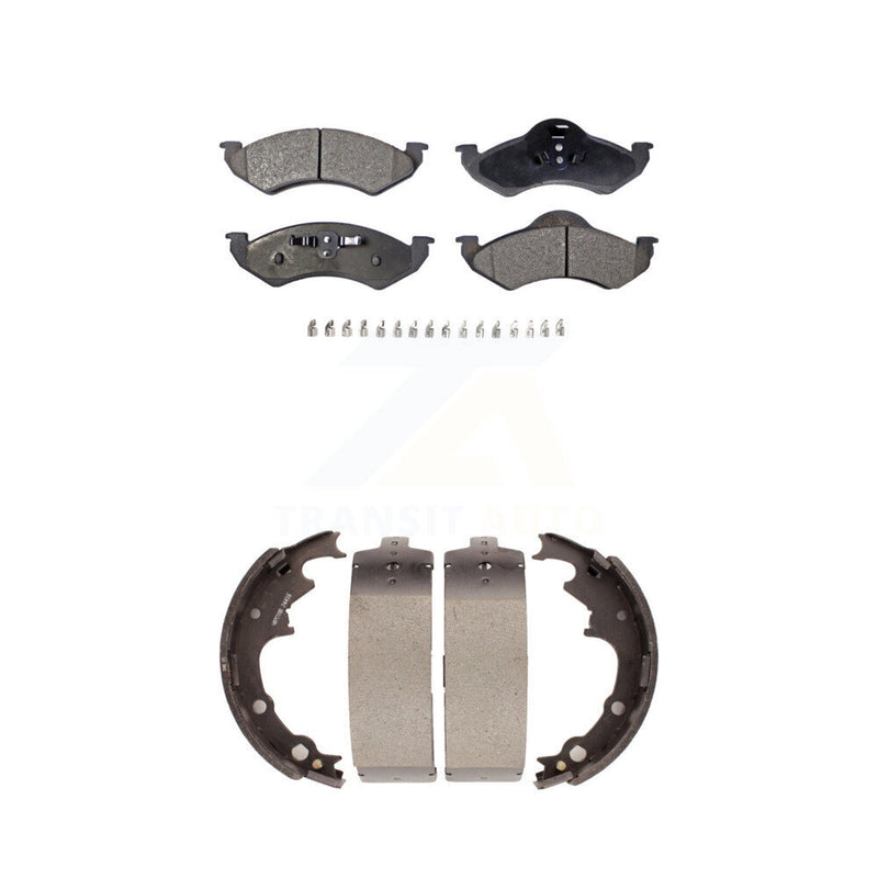 Transit Auto KFN-100142 Disc Brake Pad for 2000-2002 Dodge Dakota - Front and Rear