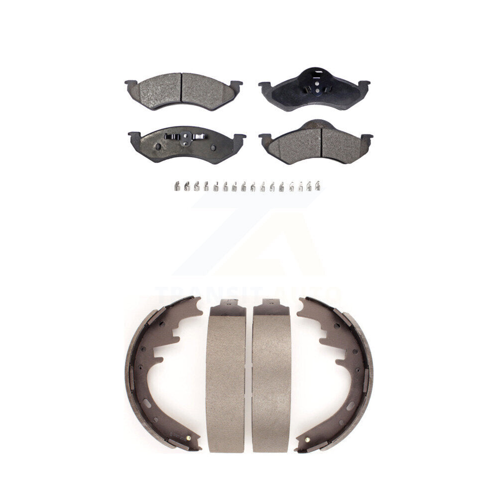 Transit Auto KFN-100143 Disc Brake Pad for 2000-2002 Dodge Dakota, Dodge Durango - Front and Rear