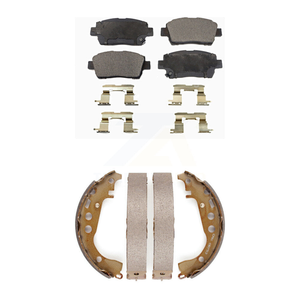 Transit Auto KFN-100144 Disc Brake Pad for 2000-2008 Scion xA, Scion xB and More - Front and Rear