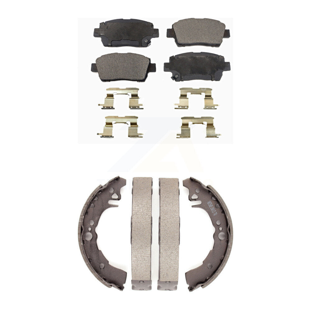Transit Auto KFN-100145 Disc Brake Pad for 2001-2005 Toyota Echo - Front and Rear