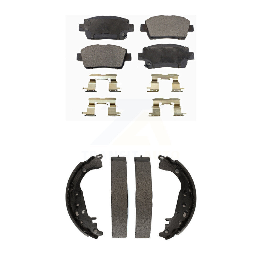 Transit Auto KFN-100146 Disc Brake Pad for 2009 Toyota Prius - Front and Rear