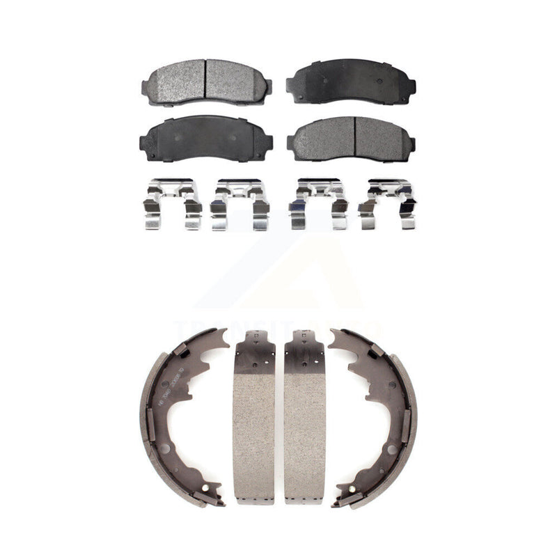 Transit Auto KFN-100149 Disc Brake Pad for 2003-2010 Ford Ranger, Mazda B2300 and More - Front and Rear