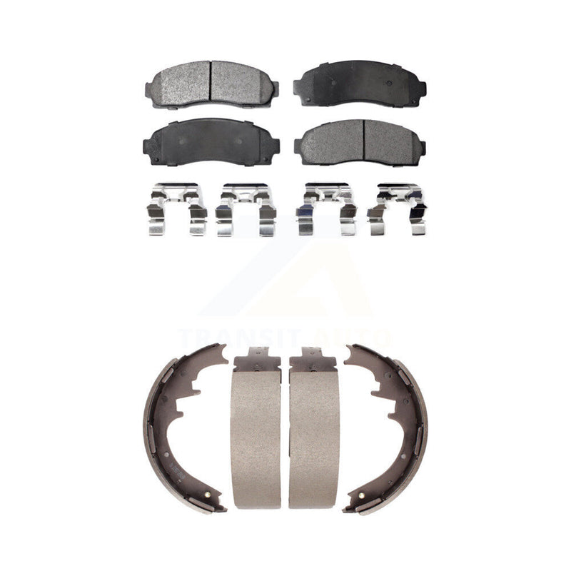 Transit Auto KFN-100150 Disc Brake Pad for 2003-2010 Ford Ranger, Mazda B2300 and More - Front and Rear