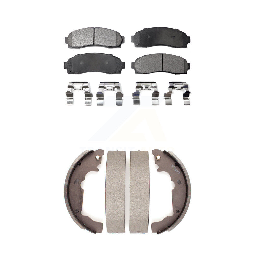Transit Auto KFN-100152 Disc Brake Pad for 2002-2007 Pontiac Torrent, Chevrolet Equinox, Saturn Vue - Front and Rear