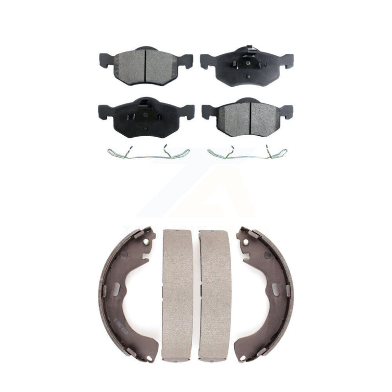 Transit Auto KFN-100156 Disc Brake Pad for 2001-2007 Ford Escape, Mercury Mariner, Mazda Tribute - Front and Rear