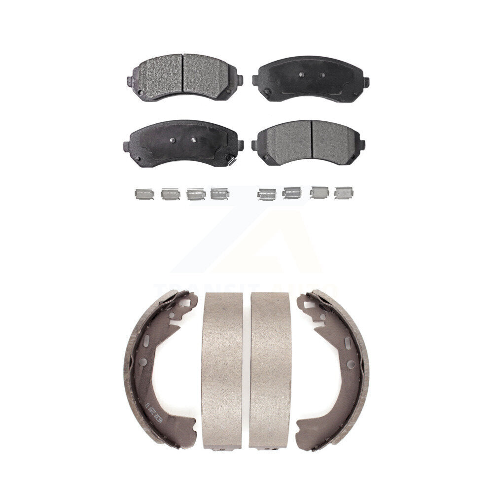 Transit Auto KFN-100158 Disc Brake Pad for 2002-2004 Chevrolet Venture, Oldsmobile Silhouette, Pontiac Montana - Front and Rear