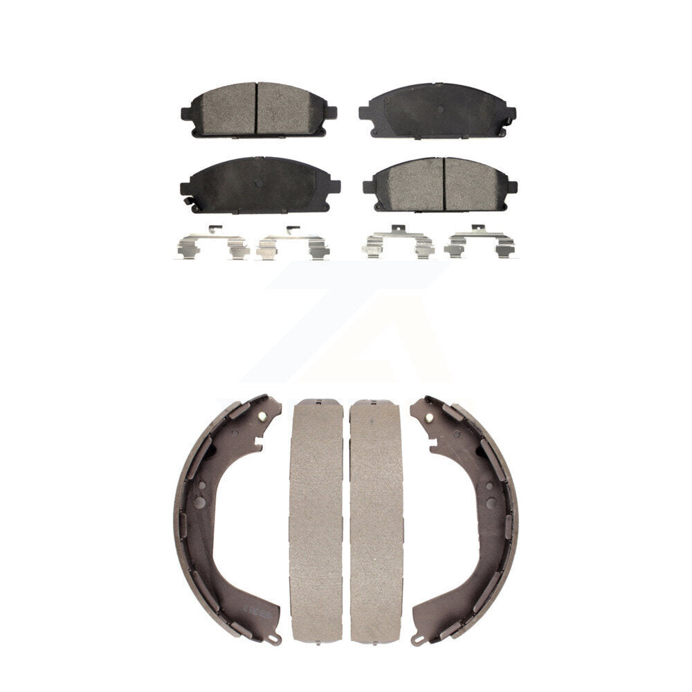 Transit Auto KFN-100160 Disc Brake Pad for 1996-2004 Nissan Pathfinder, INFINITI QX4 - Front and Rear