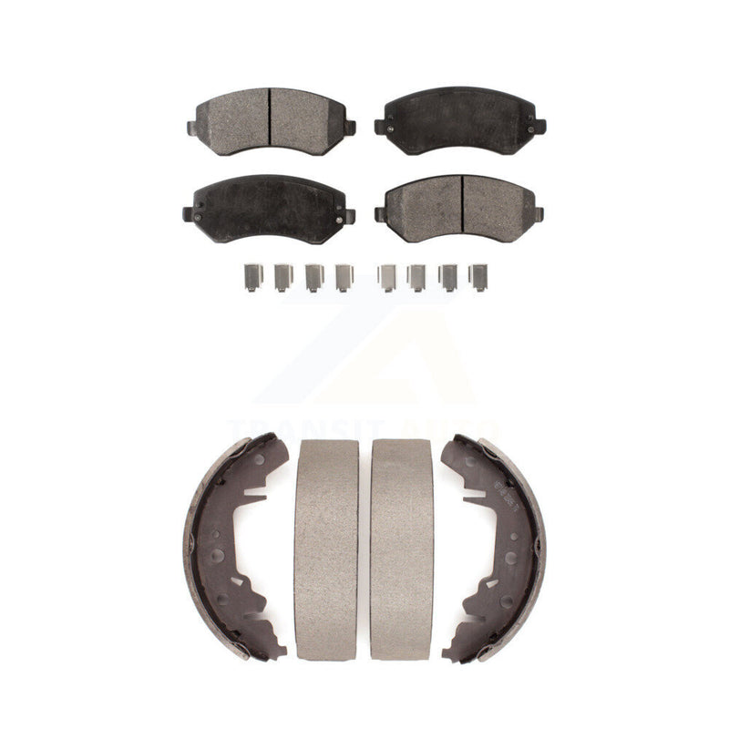 Transit Auto KFN-100161 Disc Brake Pad for 2001-2007 Dodge Caravan, Chrysler Town & Country and More - Front and Rear
